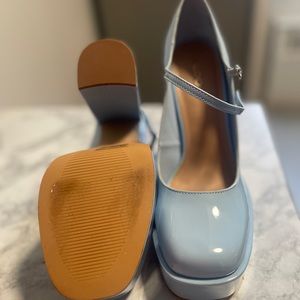 Baby blue Aldo shoes